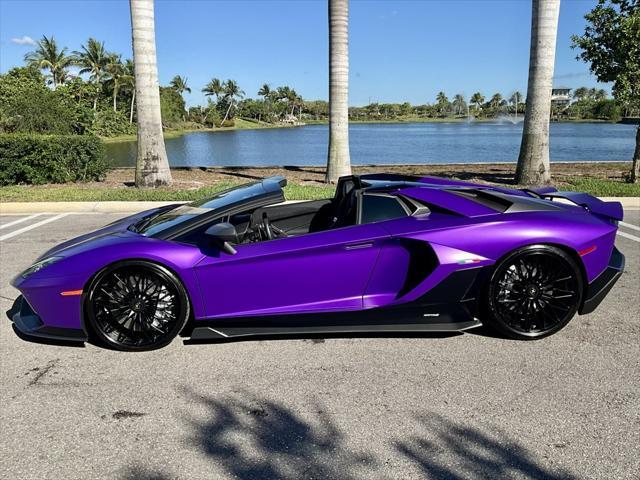 used 2022 Lamborghini Aventador SVJ car, priced at $749,923