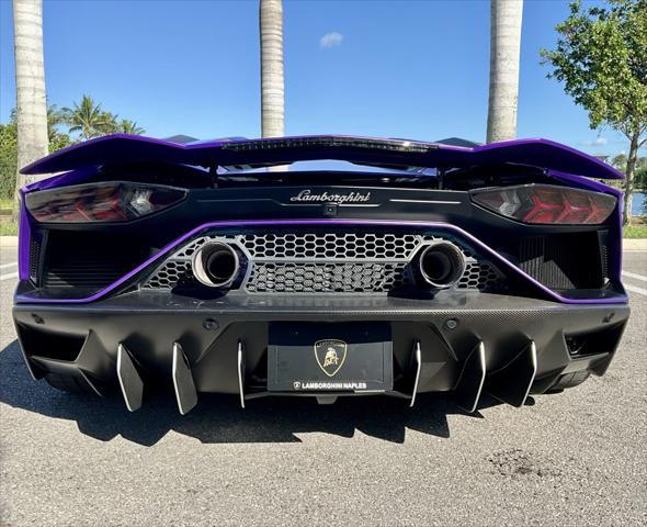 used 2022 Lamborghini Aventador SVJ car, priced at $749,923