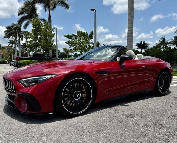 used 2022 Mercedes-Benz AMG SL 63 car, priced at $114,959