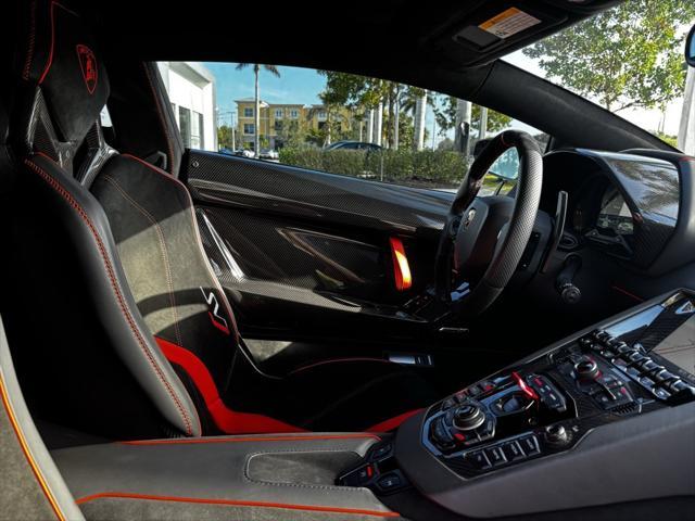 used 2019 Lamborghini Aventador SVJ car, priced at $769,858