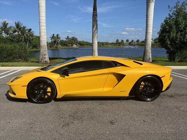 used 2018 Lamborghini Aventador S car, priced at $424,811