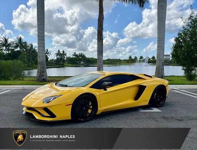 used 2018 Lamborghini Aventador S car, priced at $449,858