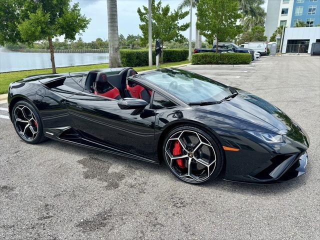 used 2022 Lamborghini Huracan EVO car, priced at $294,898