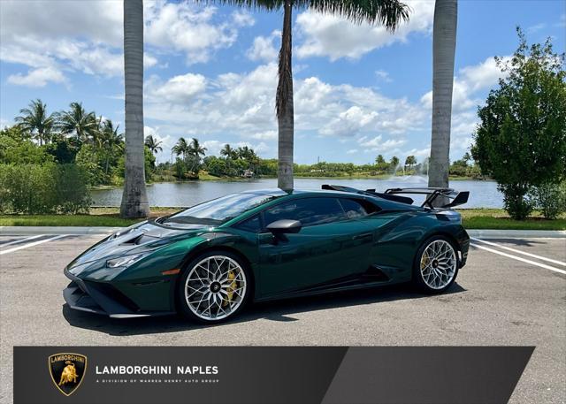 used 2023 Lamborghini Huracan STO car, priced at $379,966