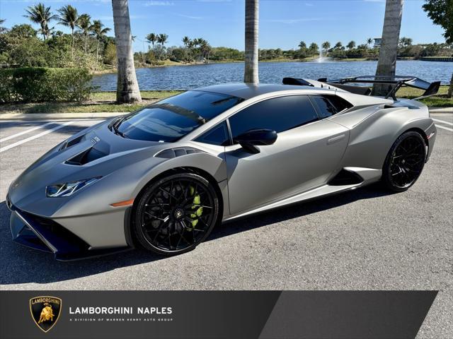 used 2023 Lamborghini Huracan STO car, priced at $394,956