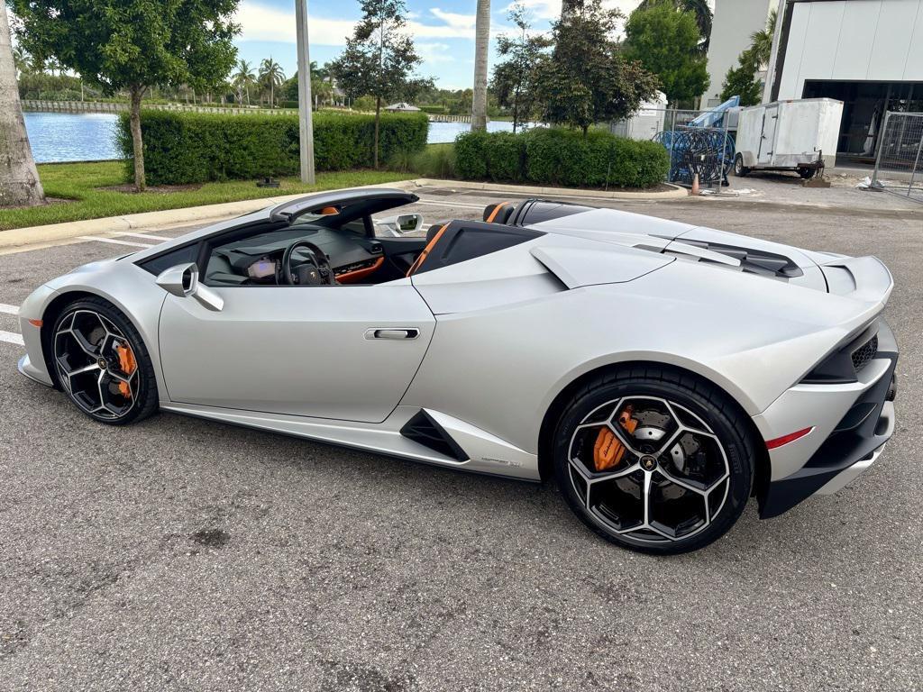 used 2021 Lamborghini Huracan EVO car, priced at $274,966