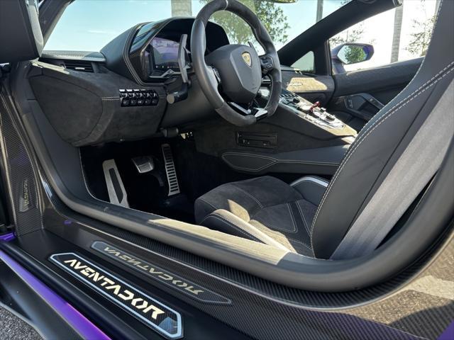 used 2022 Lamborghini Aventador SVJ car, priced at $779,828