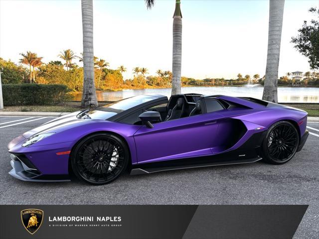 used 2022 Lamborghini Aventador SVJ car, priced at $779,828