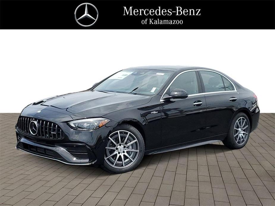 new 2024 Mercedes-Benz AMG C 43 car, priced at $72,120