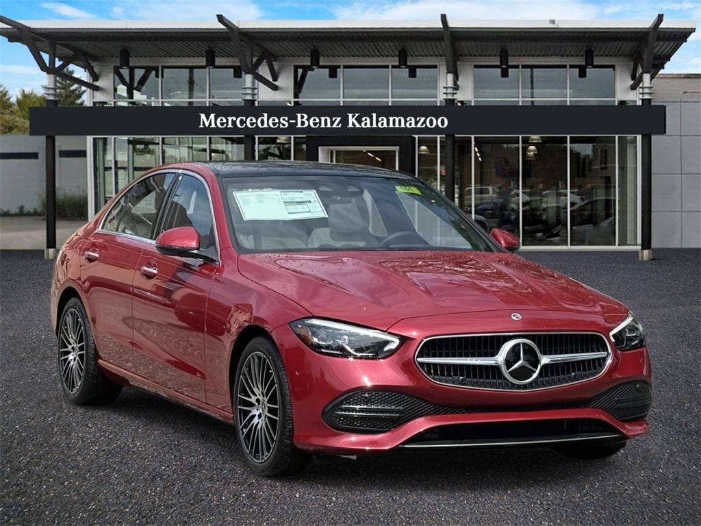 new 2025 Mercedes-Benz C-Class car, priced at $57,675