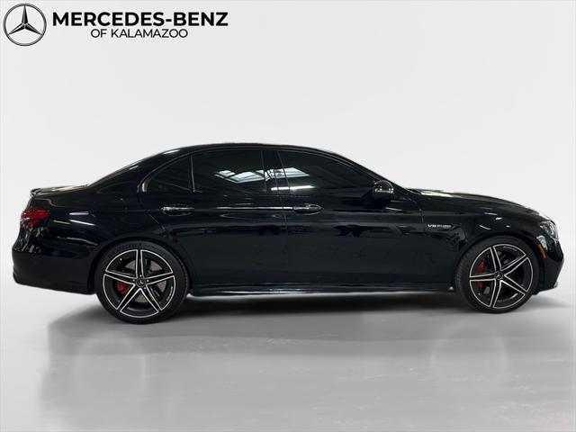 used 2021 Mercedes-Benz AMG E 63 car, priced at $84,487