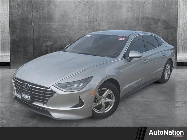 used 2021 Hyundai Sonata car, priced at $18,791