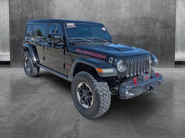used 2018 Jeep Wrangler Unlimited car, priced at $30,681