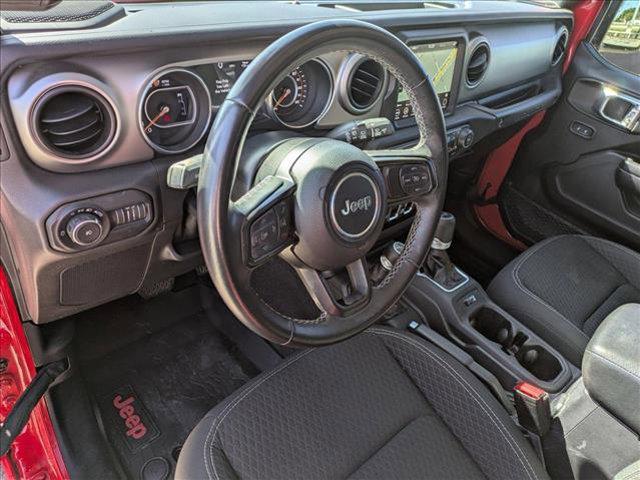 used 2021 Jeep Wrangler Unlimited car, priced at $27,598