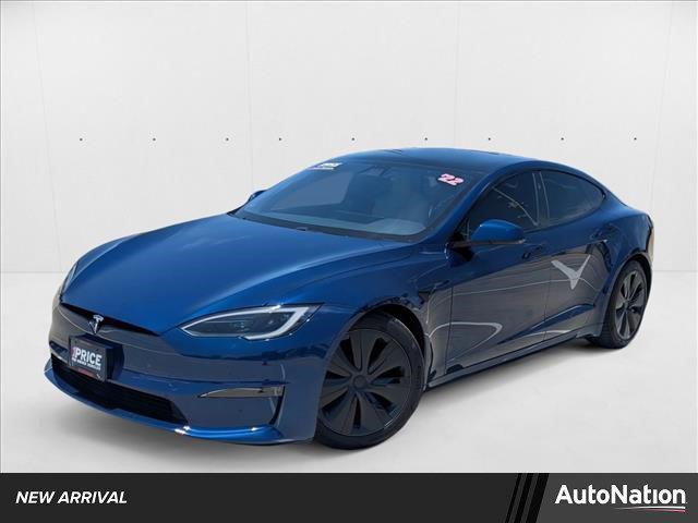 used 2022 Tesla Model S car, priced at $48,491