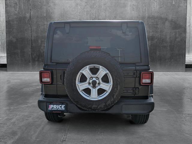 used 2020 Jeep Wrangler Unlimited car, priced at $26,293