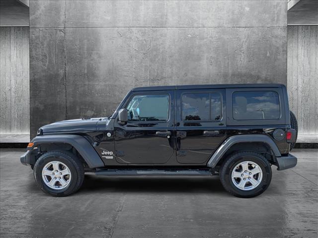 used 2020 Jeep Wrangler Unlimited car, priced at $26,293