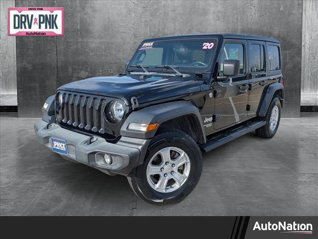 used 2020 Jeep Wrangler Unlimited car, priced at $26,293