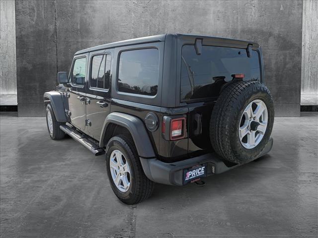 used 2020 Jeep Wrangler Unlimited car, priced at $26,293