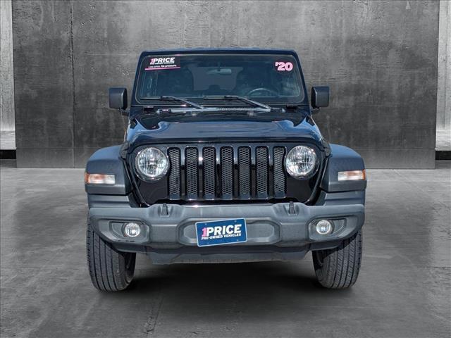 used 2020 Jeep Wrangler Unlimited car, priced at $26,293