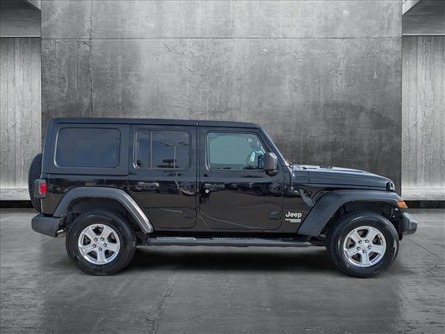 used 2020 Jeep Wrangler Unlimited car, priced at $26,293