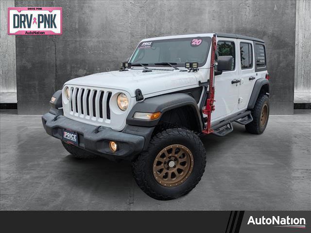 used 2020 Jeep Wrangler Unlimited car, priced at $25,293