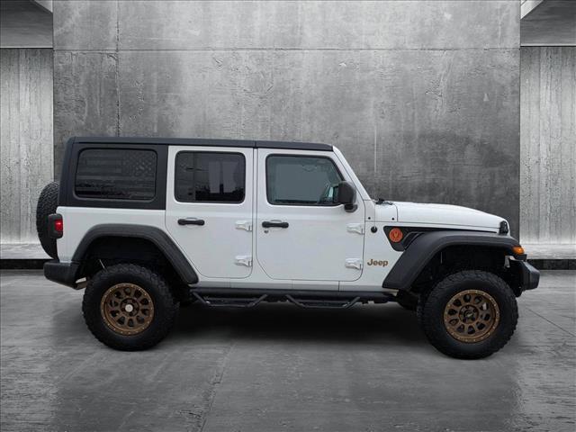 used 2020 Jeep Wrangler Unlimited car, priced at $25,293