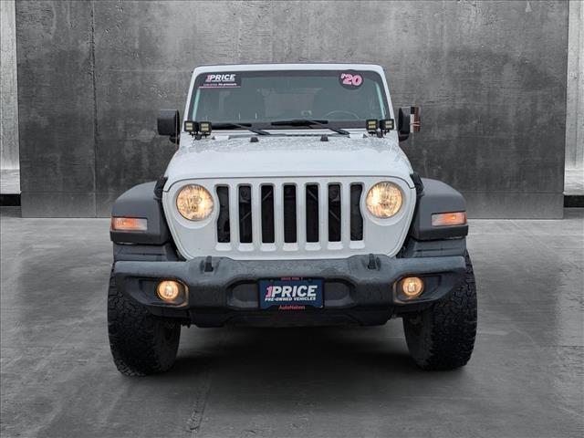 used 2020 Jeep Wrangler Unlimited car, priced at $25,293