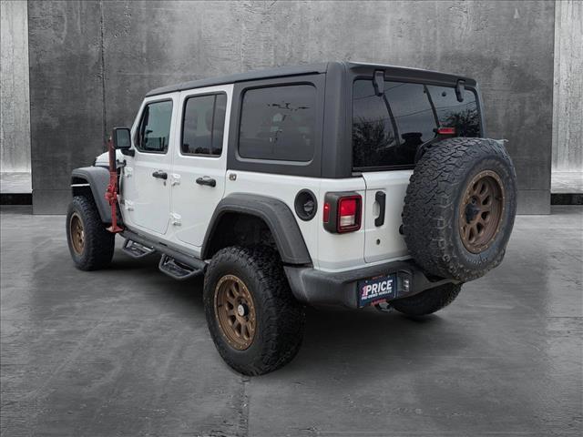 used 2020 Jeep Wrangler Unlimited car, priced at $25,293