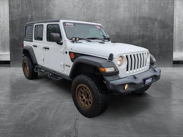 used 2020 Jeep Wrangler Unlimited car, priced at $25,293