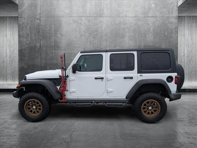 used 2020 Jeep Wrangler Unlimited car, priced at $25,293