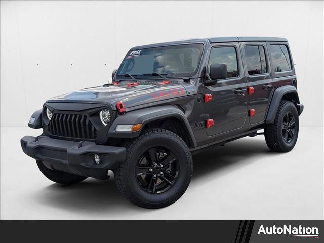 used 2021 Jeep Wrangler Unlimited car, priced at $29,991
