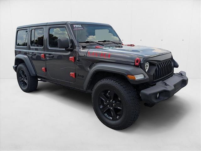 used 2021 Jeep Wrangler Unlimited car, priced at $29,541