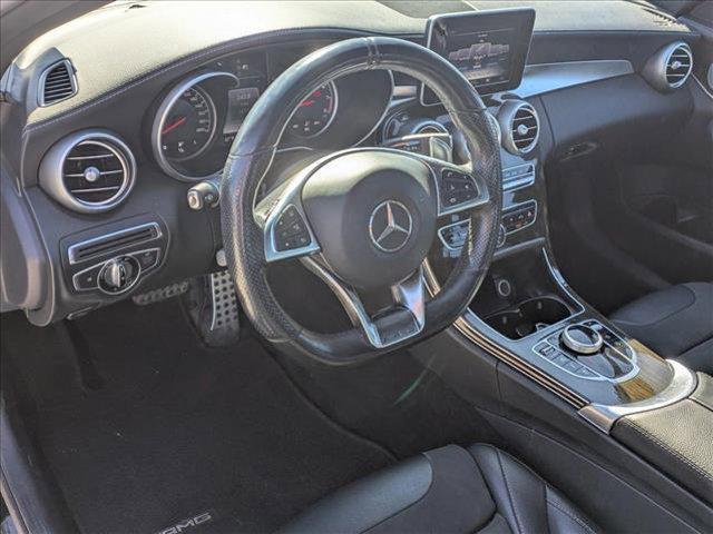 used 2017 Mercedes-Benz AMG C 63 car, priced at $32,993