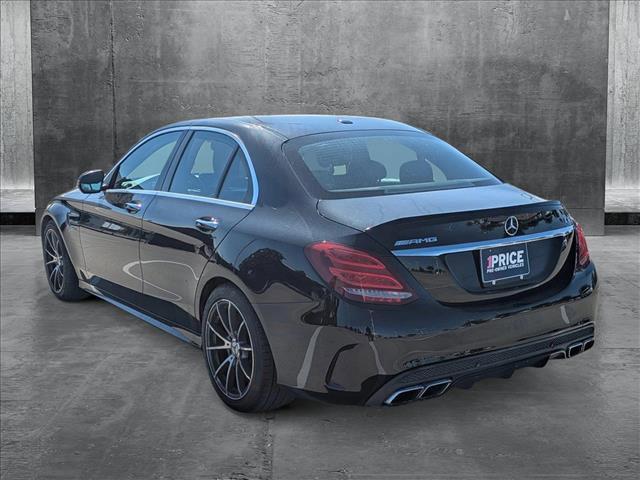 used 2017 Mercedes-Benz AMG C 63 car, priced at $32,993