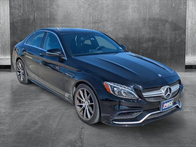 used 2017 Mercedes-Benz AMG C 63 car, priced at $32,993