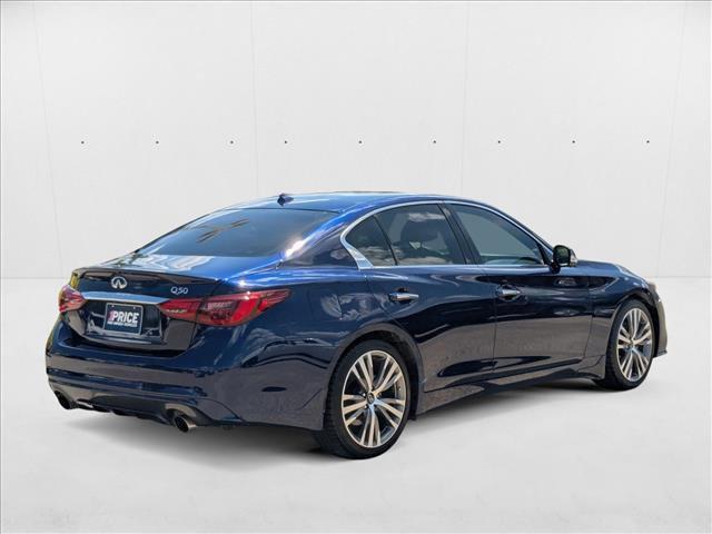 used 2022 INFINITI Q50 car, priced at $27,491