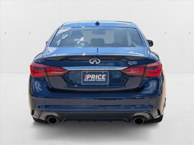 used 2022 INFINITI Q50 car, priced at $27,491