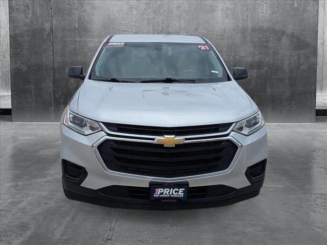 used 2021 Chevrolet Traverse car, priced at $20,498