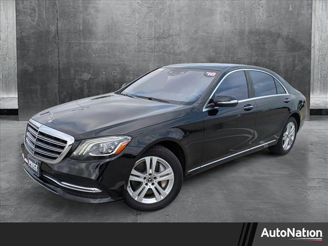 used 2018 Mercedes-Benz S-Class car, priced at $43,431