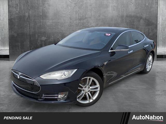 used 2013 Tesla Model S car, priced at $13,563