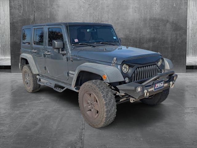 used 2018 Jeep Wrangler JK Unlimited car, priced at $17,993