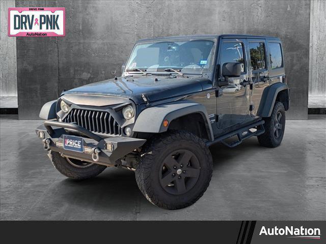 used 2018 Jeep Wrangler JK Unlimited car, priced at $17,993