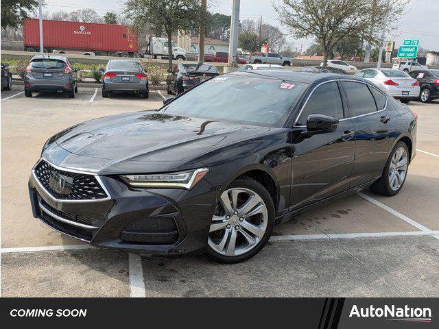 used 2021 Acura TLX car, priced at $24,588