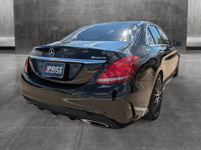 used 2015 Mercedes-Benz C-Class car, priced at $18,213