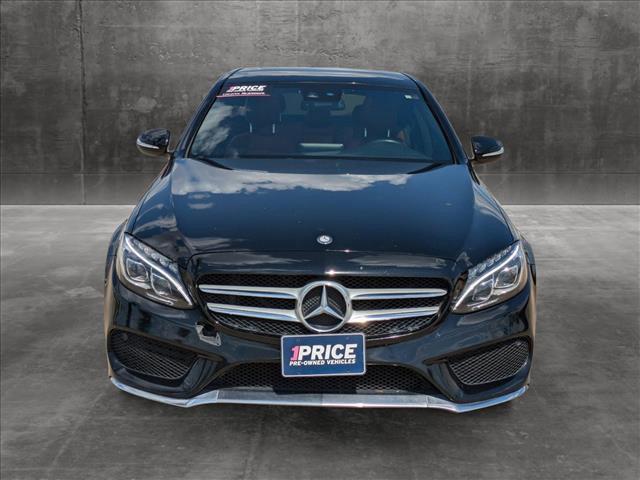 used 2015 Mercedes-Benz C-Class car, priced at $18,213