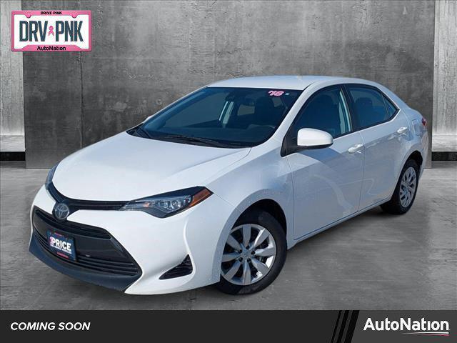 used 2018 Toyota Corolla car, priced at $12,693