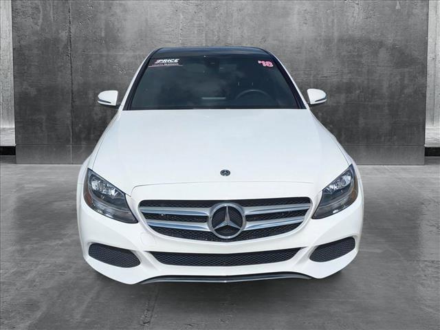 used 2018 Mercedes-Benz C-Class car, priced at $22,569