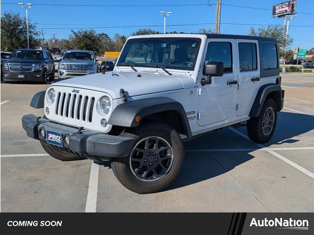 used 2015 Jeep Wrangler Unlimited car, priced at $20,593