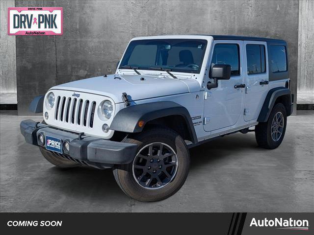 used 2015 Jeep Wrangler Unlimited car, priced at $20,593